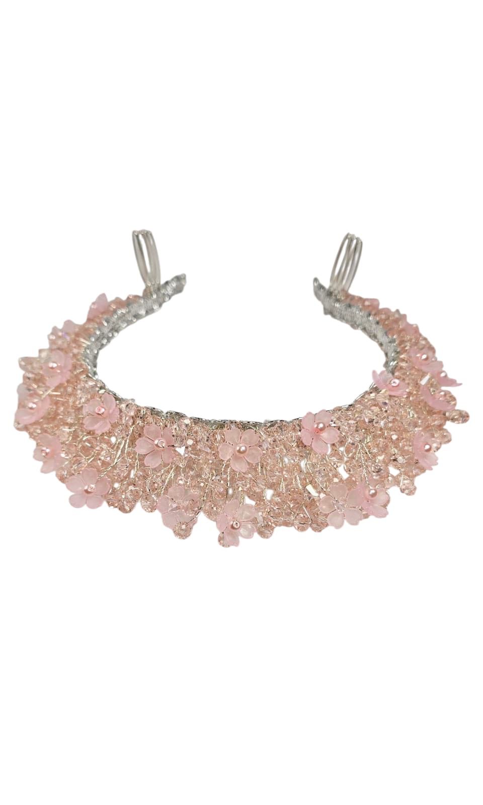 Blush Gem Girls Hair Accessory image 2