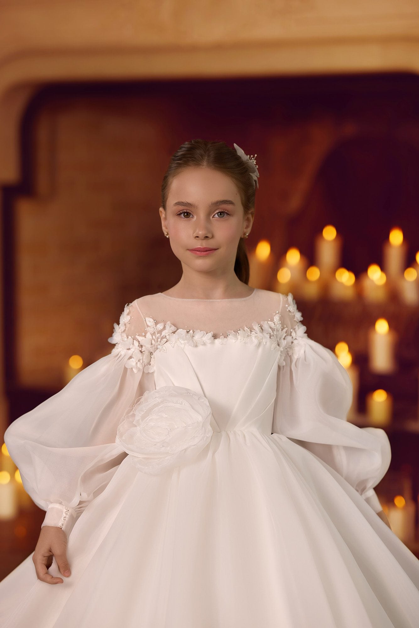 Whispers of Ivory Bloom - Ready In Stock image 2