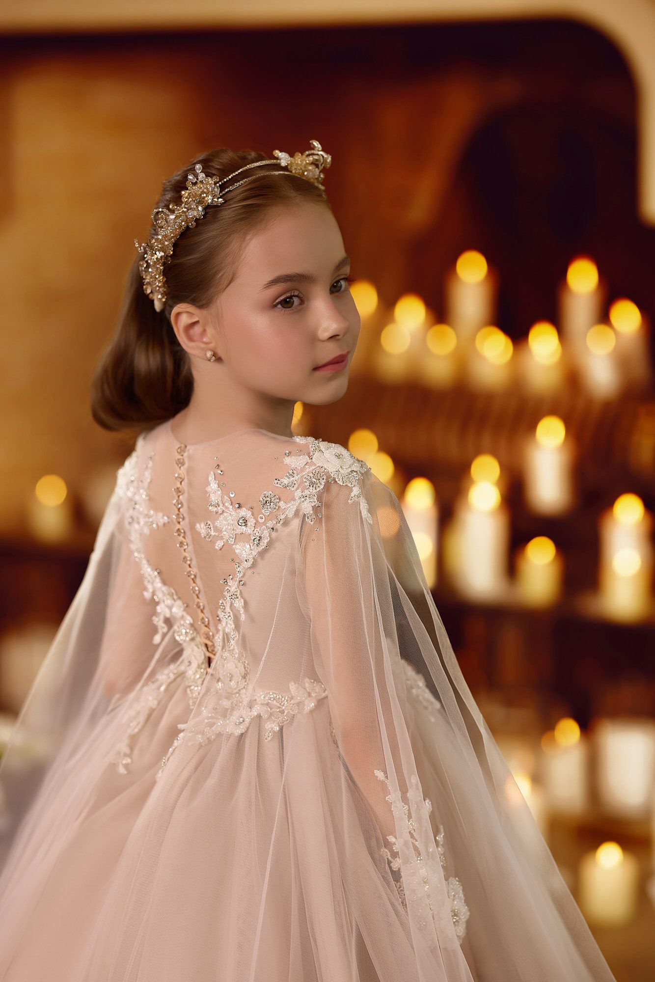 Whispers of Golden Bloom - Ready In Stock image 3