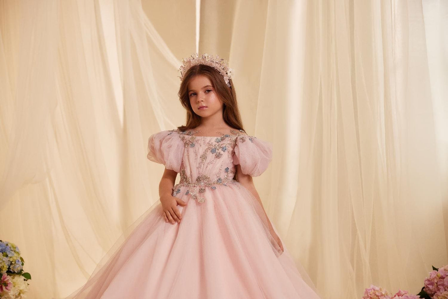 Pink Petal Princess Hair Accessory image 1