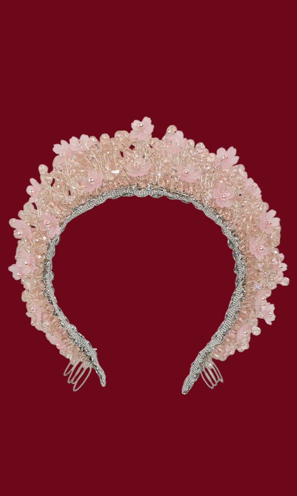 Blush Gem Girls Hair Accessory image 4