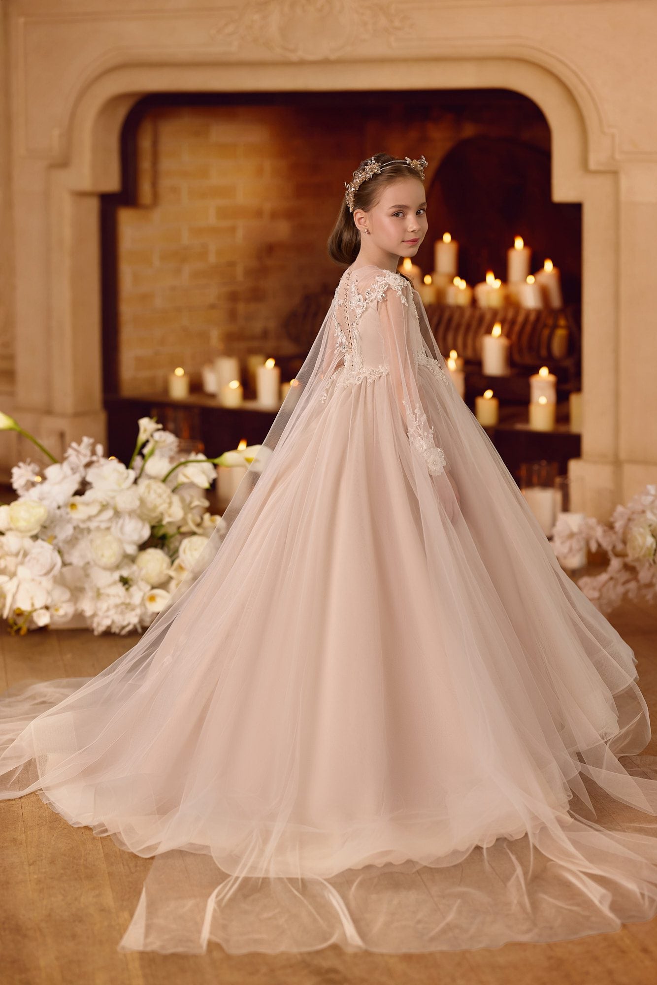 Whispers of Golden Bloom - Ready In Stock image 1