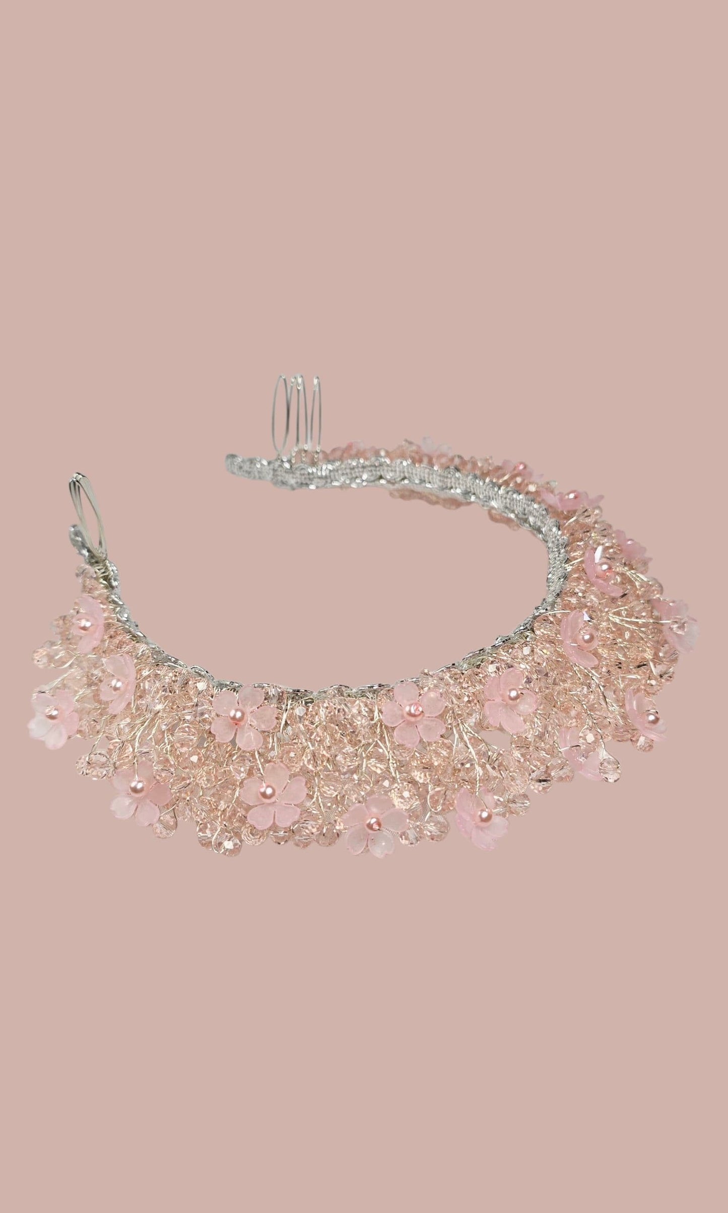 Blush Gem Girls Hair Accessory image 5