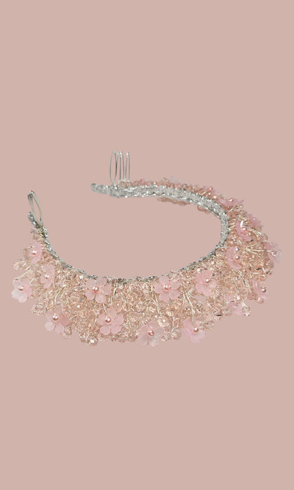 Blush Gem Girls Hair Accessory image 5