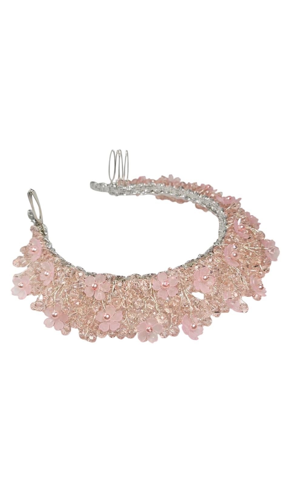 Blush Gem Girls Hair Accessory image 3