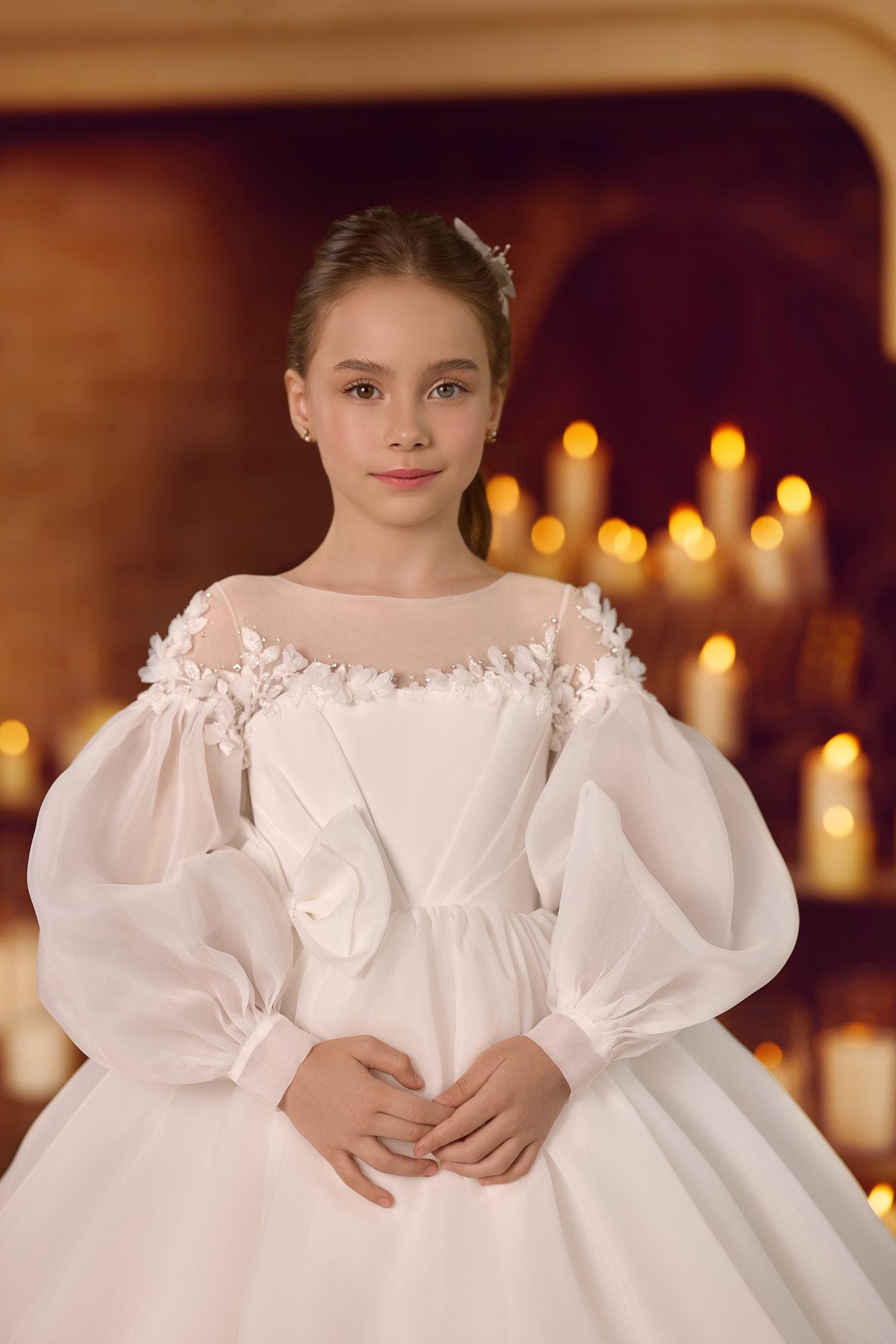Whispers of Ivory Bloom - Ready In Stock image 5