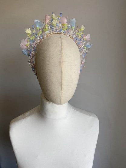 Ethereal Garden Glamour Blue Hair Accessory image 4